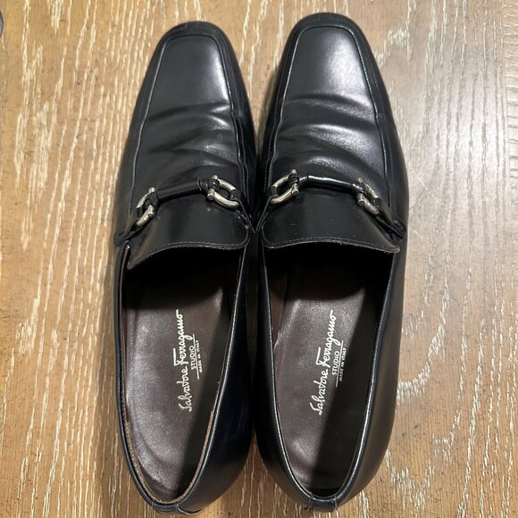 Salvatore Ferragamo Mens Gancini Bit Dress Loafer main image 8